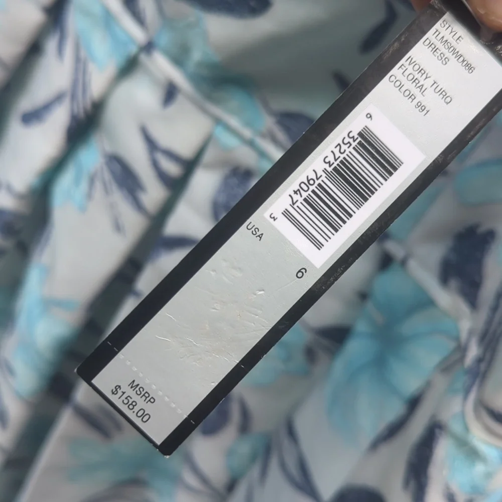 🌟NWT Tahari Embroidery Wow Dress Floral Dress Arthur S Levine